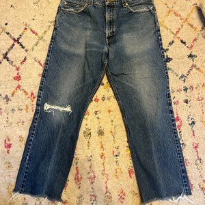 Men's Levi's ripped 505